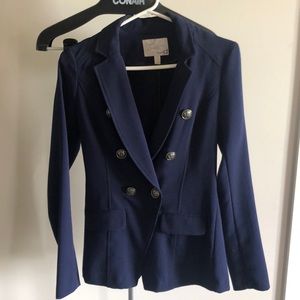 Size S Dynamite Navy Blue button blazer